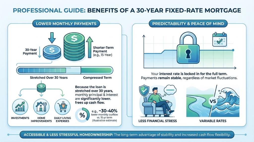 The Benefits of a 30-Year Fixed Mortgage