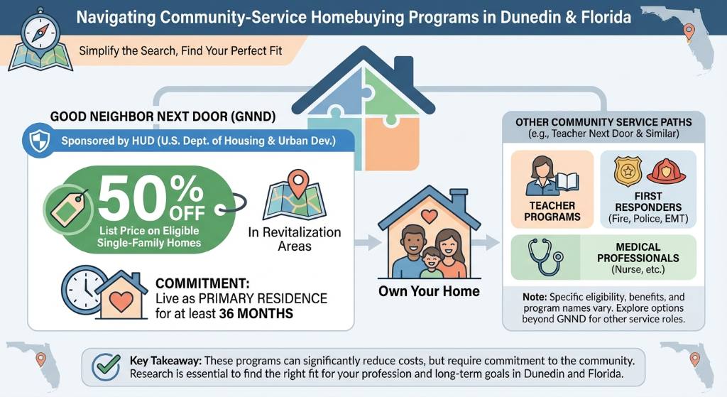 Key Programs: Good Neighbor Next Door, Teacher Next Door, and Officer Next Door